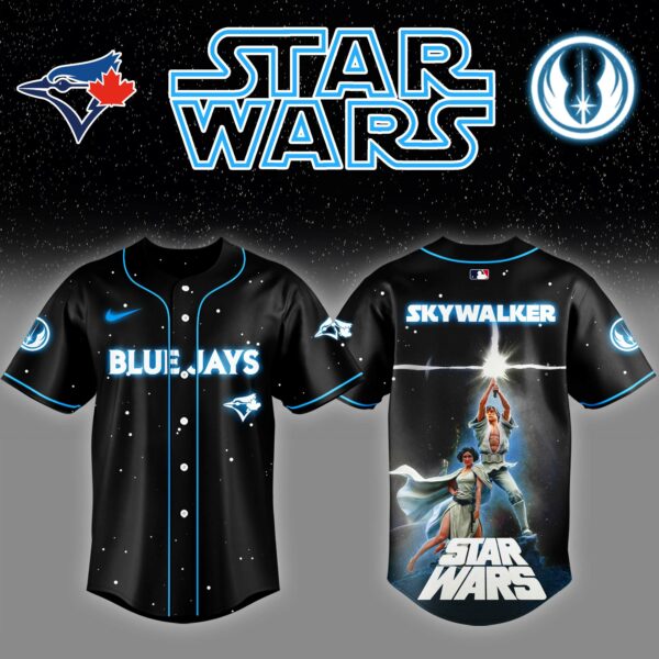 .Toronto Blue Jays x Stars Wars Luke Skywalker Game Night Baseball Jersey Editions Limited v4