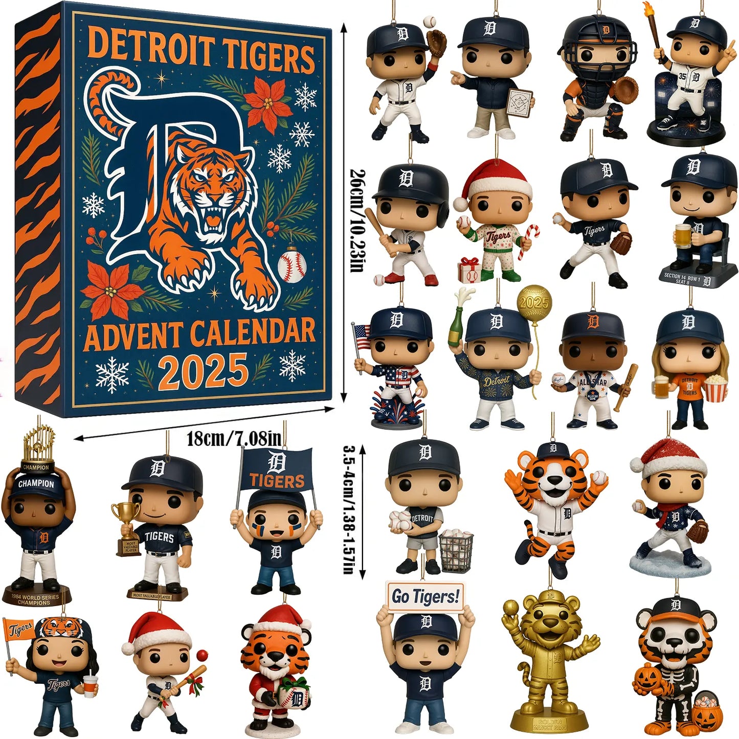 Detroit Tigers Advent Calendar 2025