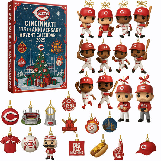 Cincinnati Reds Advent Calendar 2025 50TH ANNIVERSARY