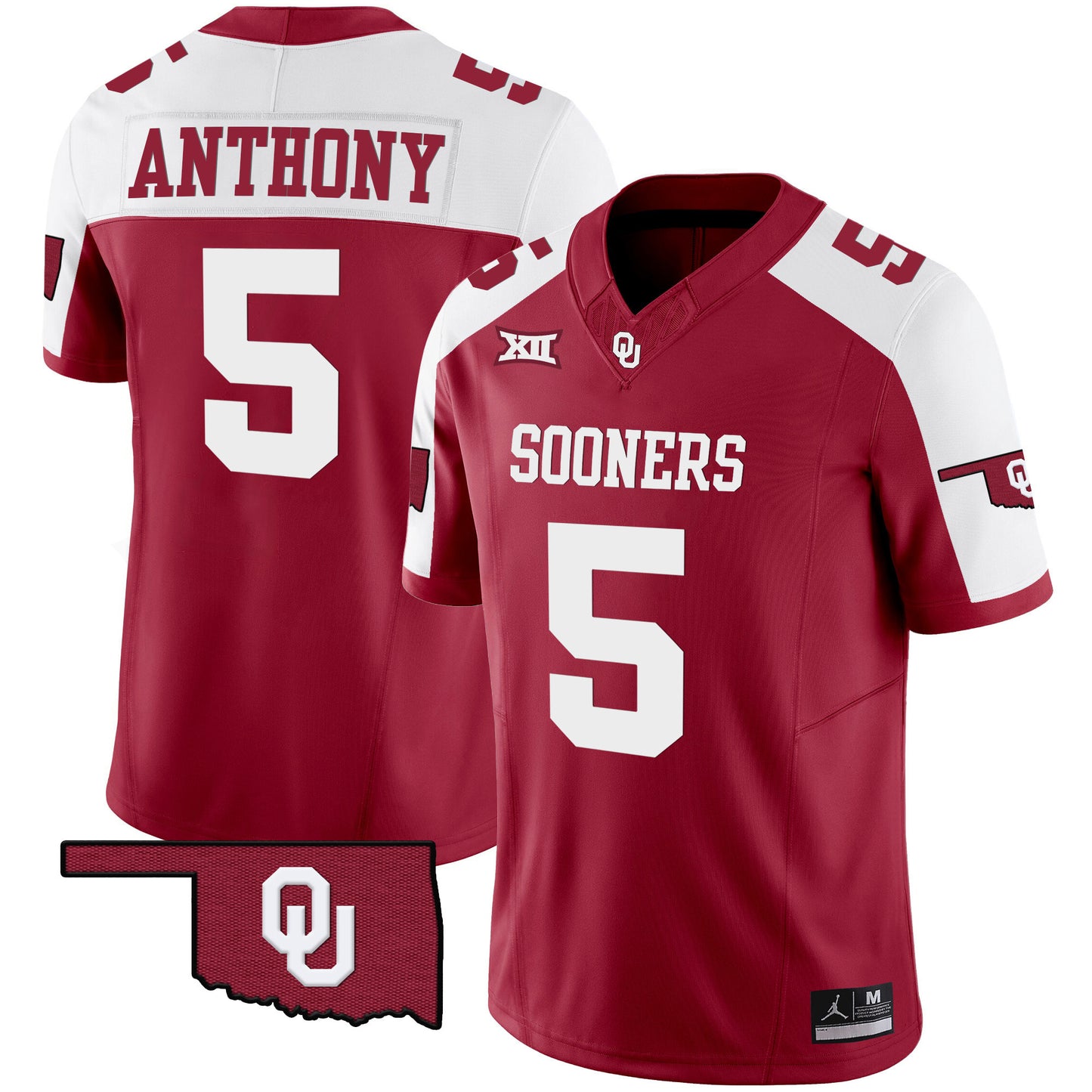 Sooners Vapor Limited Jersey - All Stitched