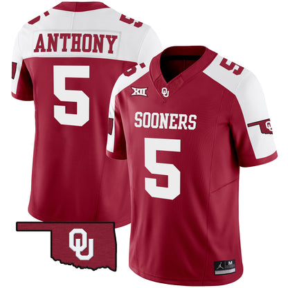 Sooners Vapor Limited Jersey - All Stitched