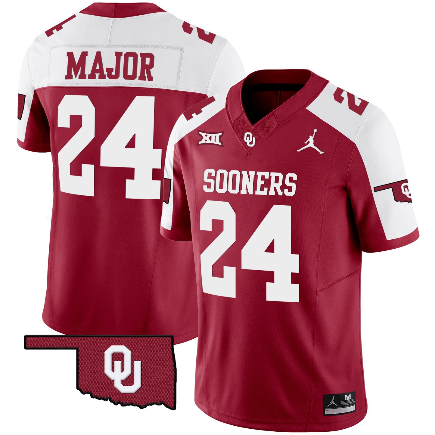 Sooners Vapor Limited Jersey - All Stitched