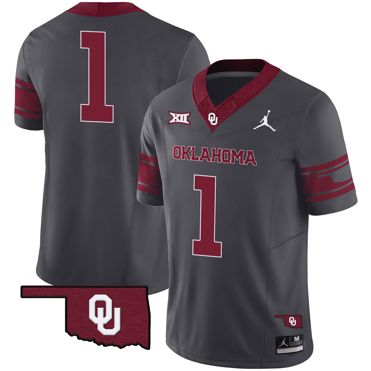 Sooners Vapor Limited Jersey - All Stitched