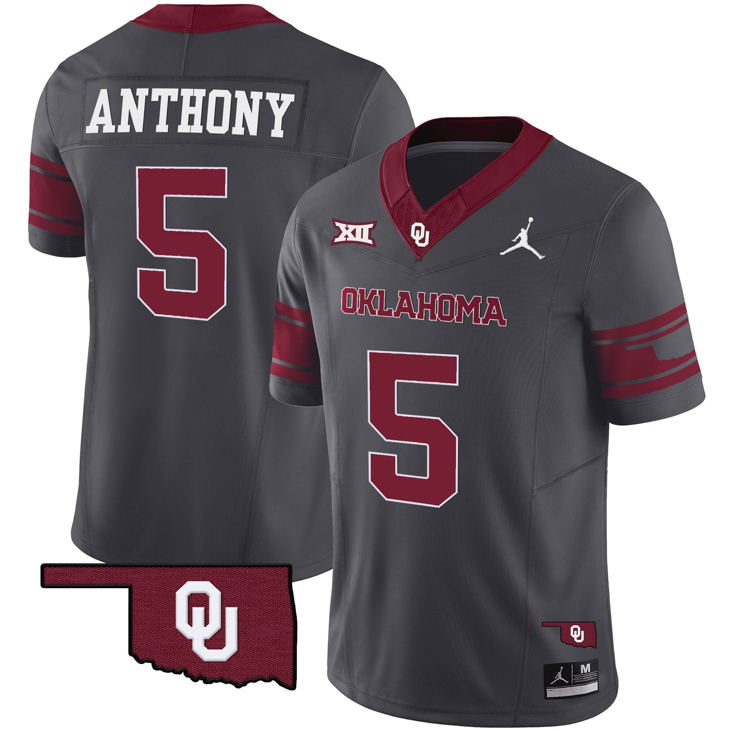 Sooners Vapor Limited Jersey - All Stitched