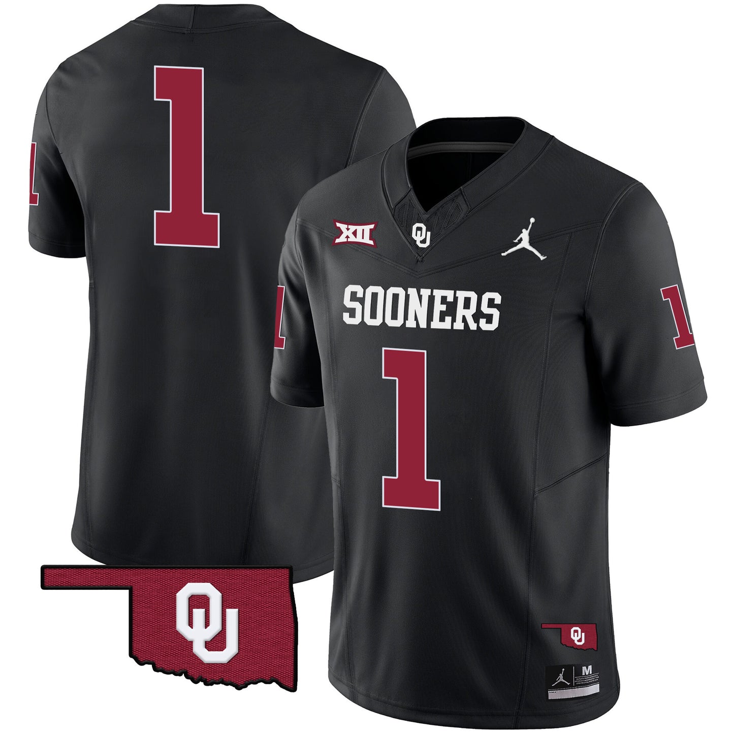 Sooners Vapor Limited Jersey - All Stitched