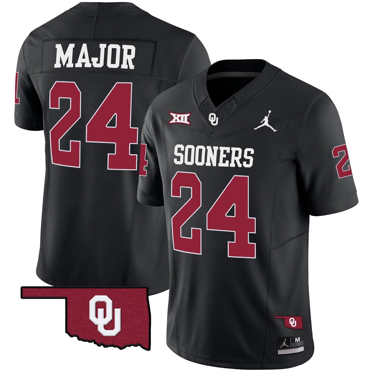 Sooners Vapor Limited Jersey - All Stitched