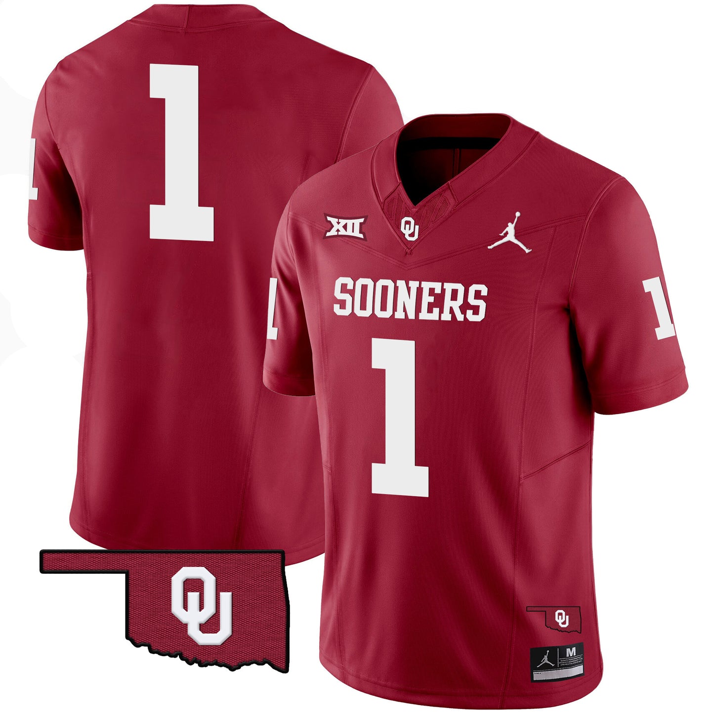 Sooners Vapor Limited Jersey - All Stitched