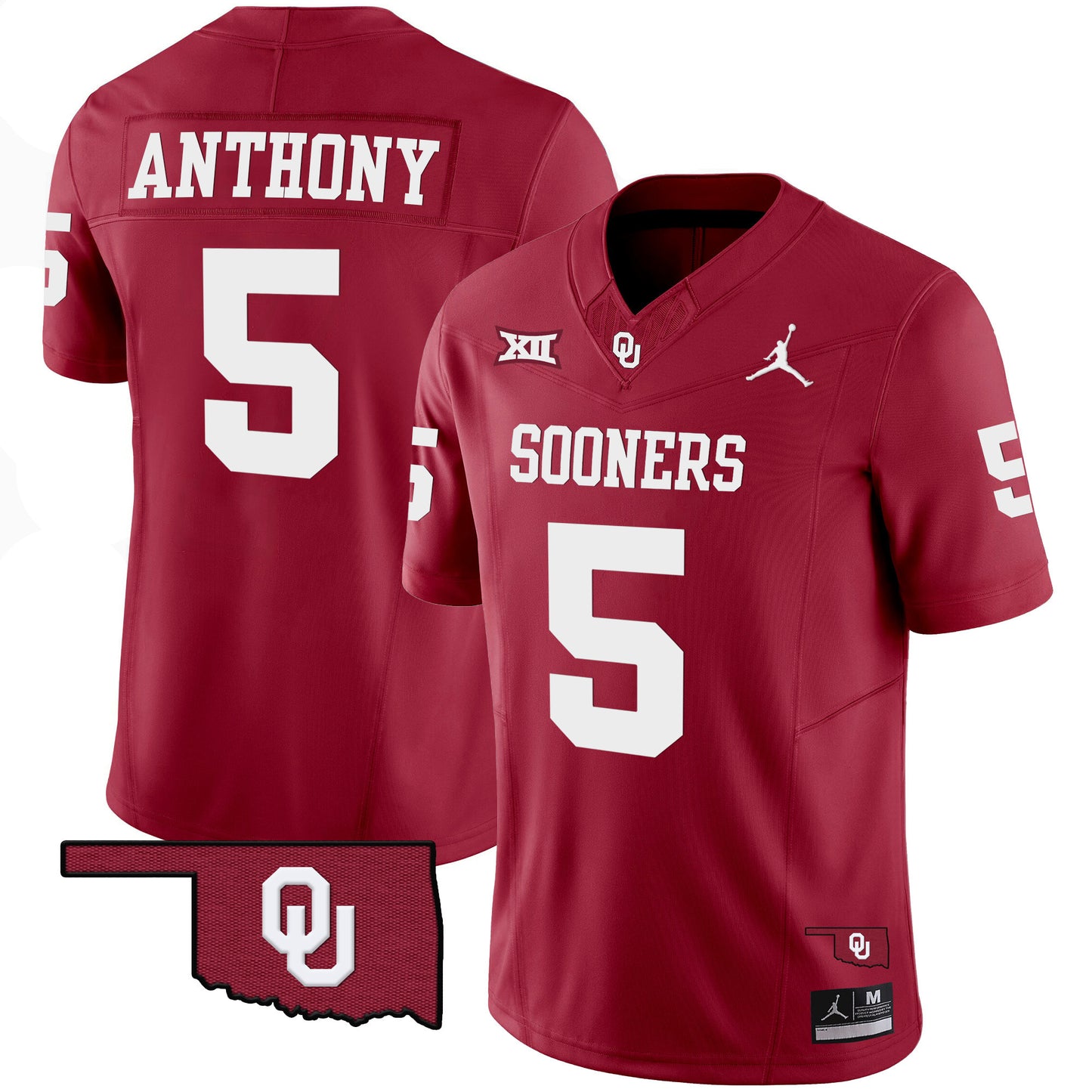 Sooners Vapor Limited Jersey - All Stitched