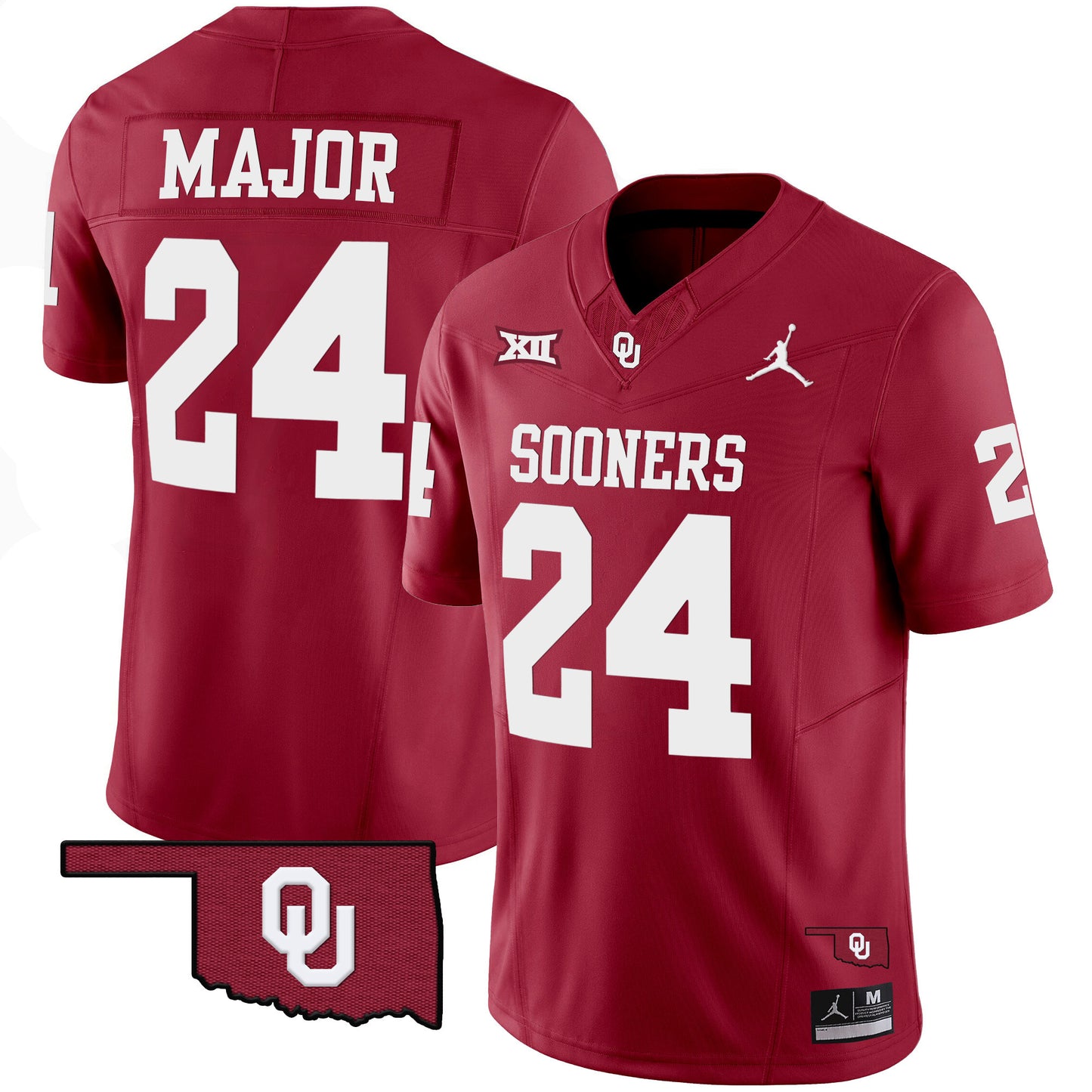 Sooners Vapor Limited Jersey - All Stitched