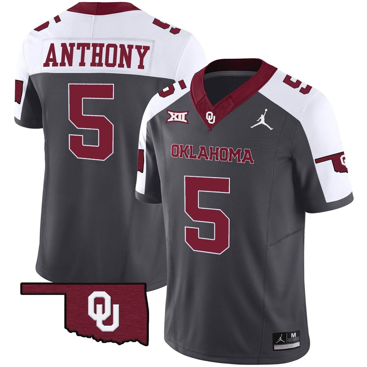 Sooners Vapor Limited Jersey - All Stitched