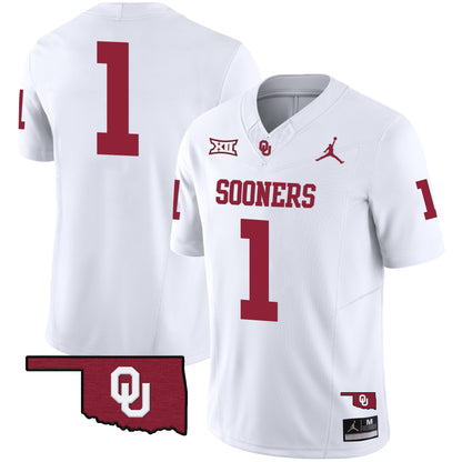 Sooners Vapor Limited Jersey - All Stitched