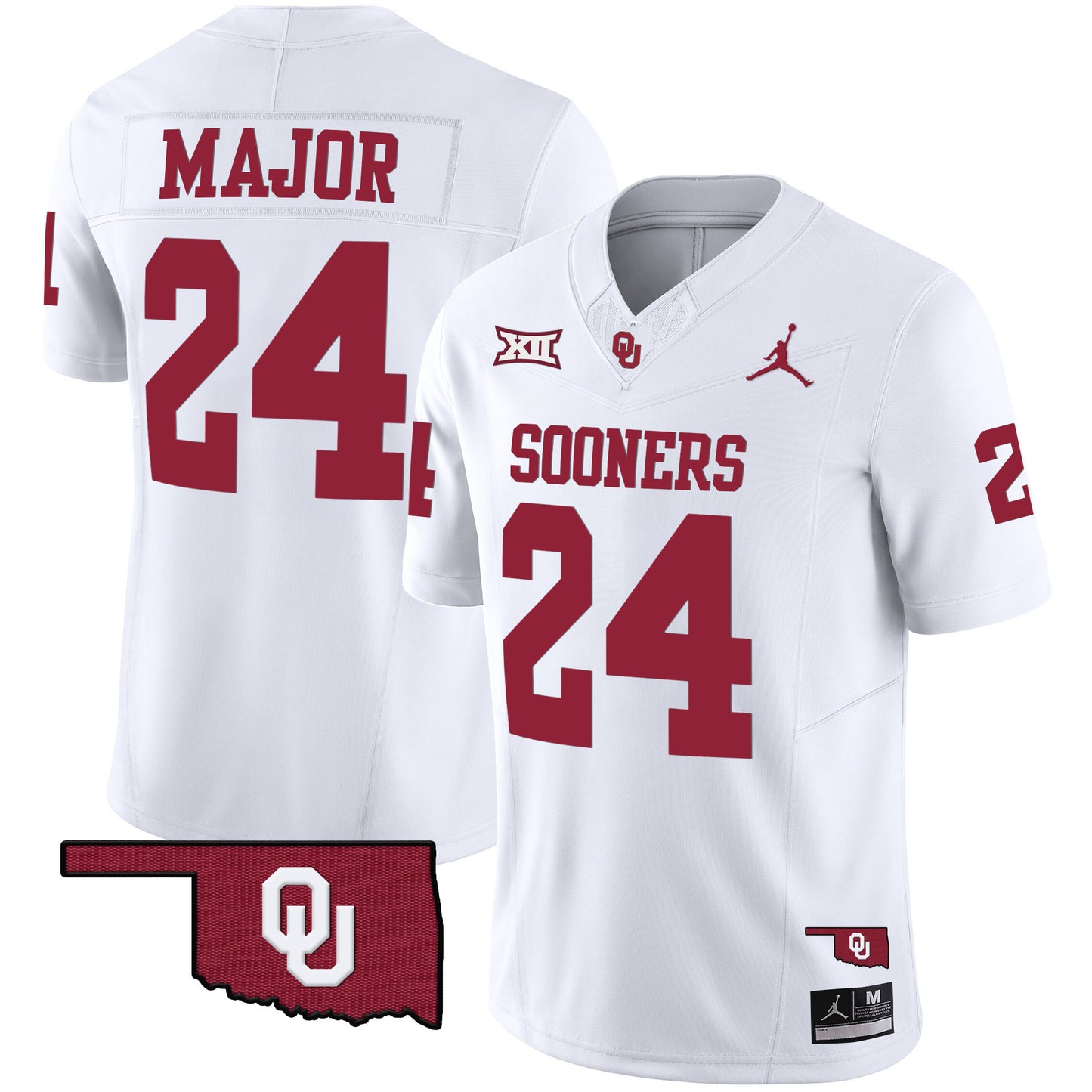 Sooners Vapor Limited Jersey - All Stitched