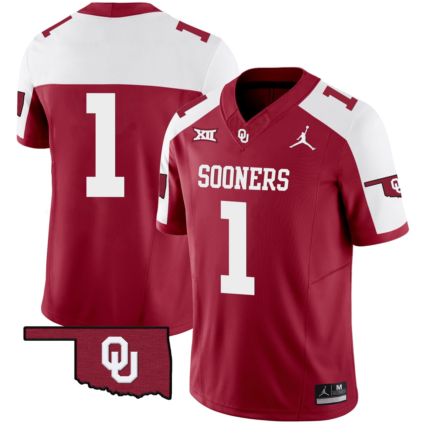 Sooners Vapor Limited Jersey - All Stitched
