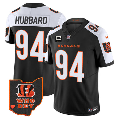 Men's Bengals Ohio Patch Vapor Limited Jersey V2 - All Stitched