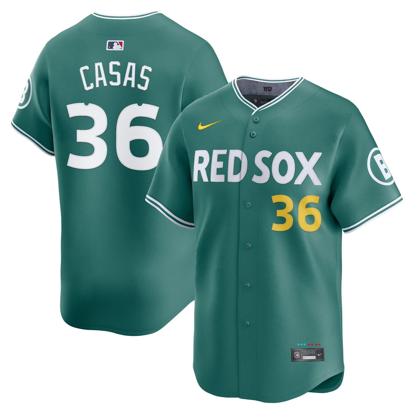 Boston Red Sox 2025 City Connect Vapor Premier Limited Jersey V2 - All Stitched