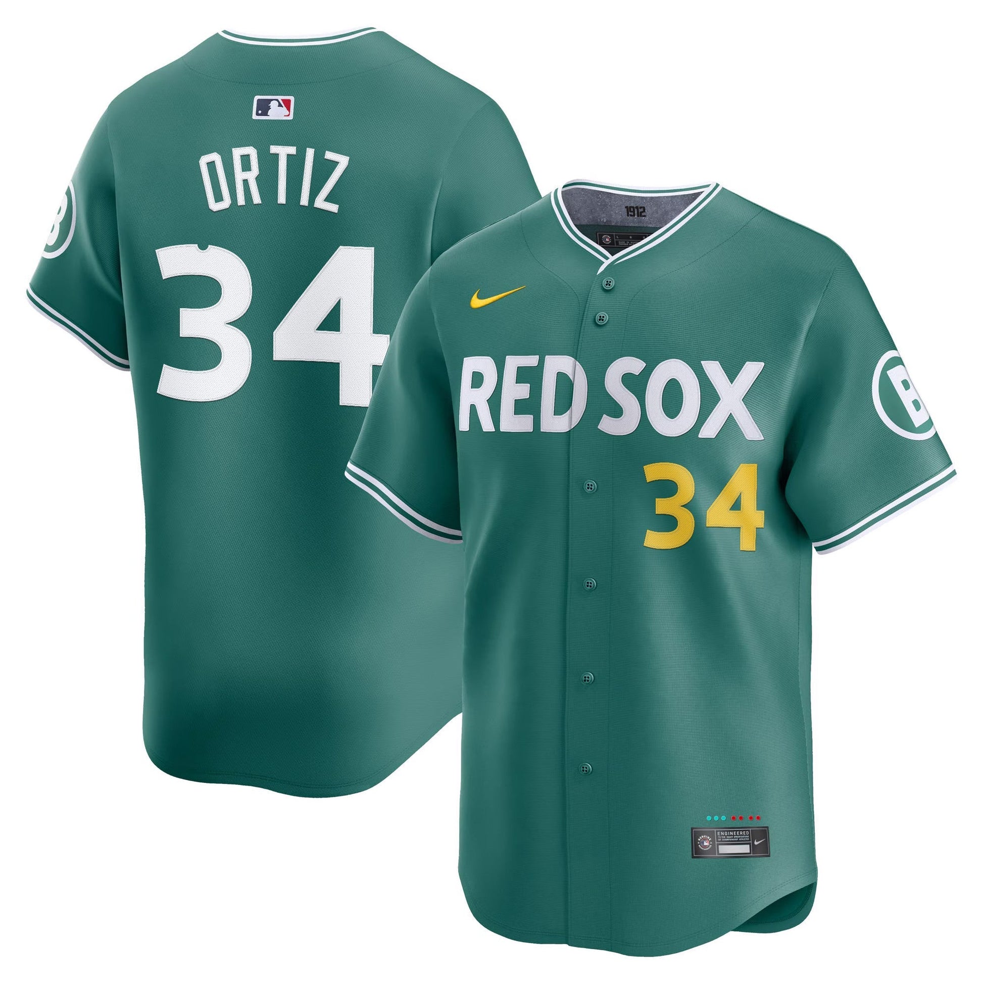 Boston Red Sox 2025 City Connect Vapor Premier Limited Jersey V2 - All Stitched