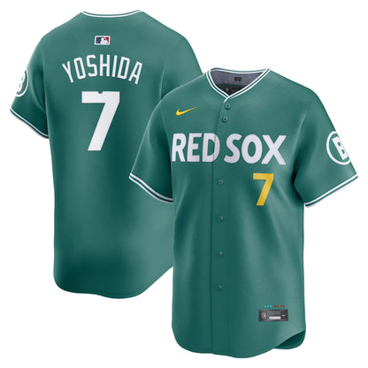 Boston Red Sox 2025 City Connect Vapor Premier Limited Jersey V2 - All Stitched