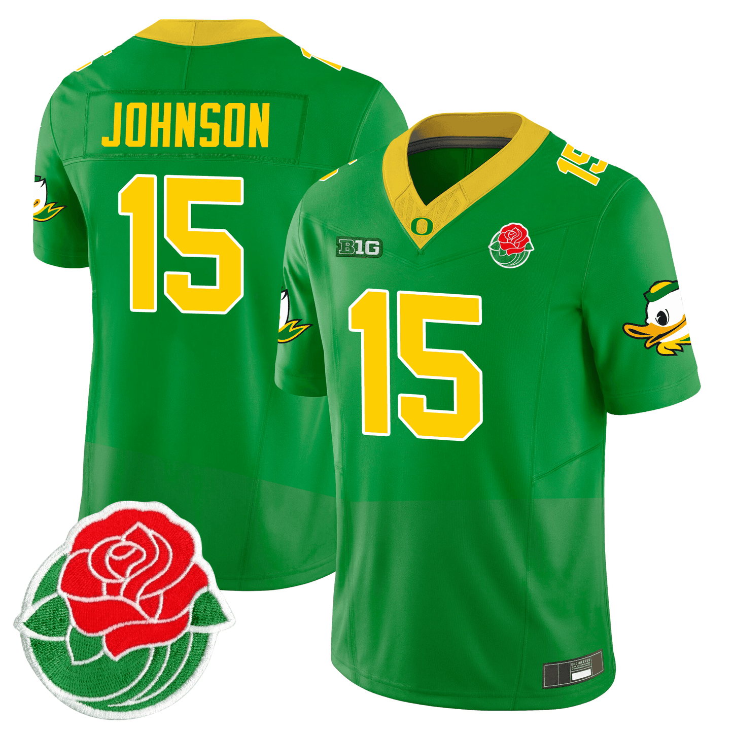 ORE Rose Bowl Patch Vapor Limited Jersey - All Stitched