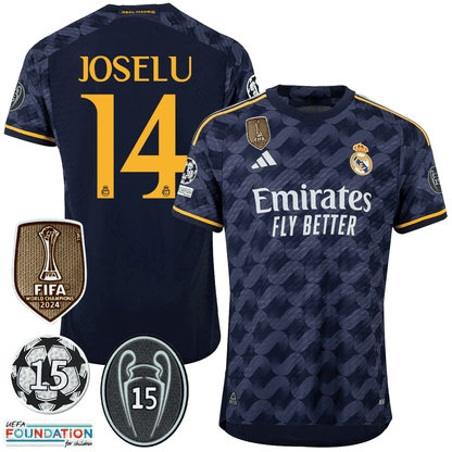RM 23/24 Jersey - 15th UEFA Champion Patch