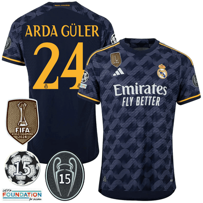 RM 23/24 Jersey - 15th UEFA Champion Patch