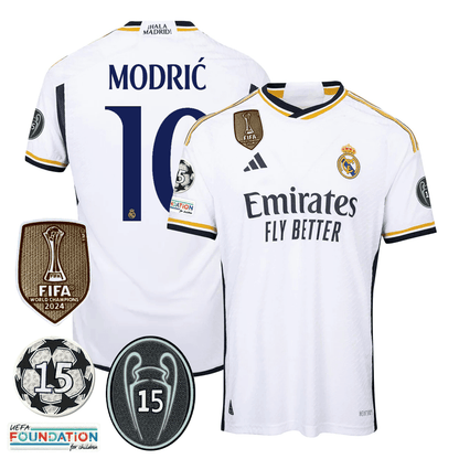 RM 23/24 Jersey - 15th UEFA Champion Patch