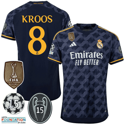 RM 23/24 Jersey - 15th UEFA Champion Patch