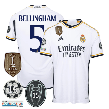 RM 23/24 Jersey - 15th UEFA Champion Patch