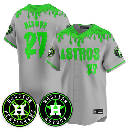 Houston Astros "Slime Night Special" Jersey - Stitched