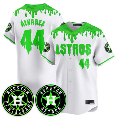 Houston Astros "Slime Night Special" Jersey - Stitched