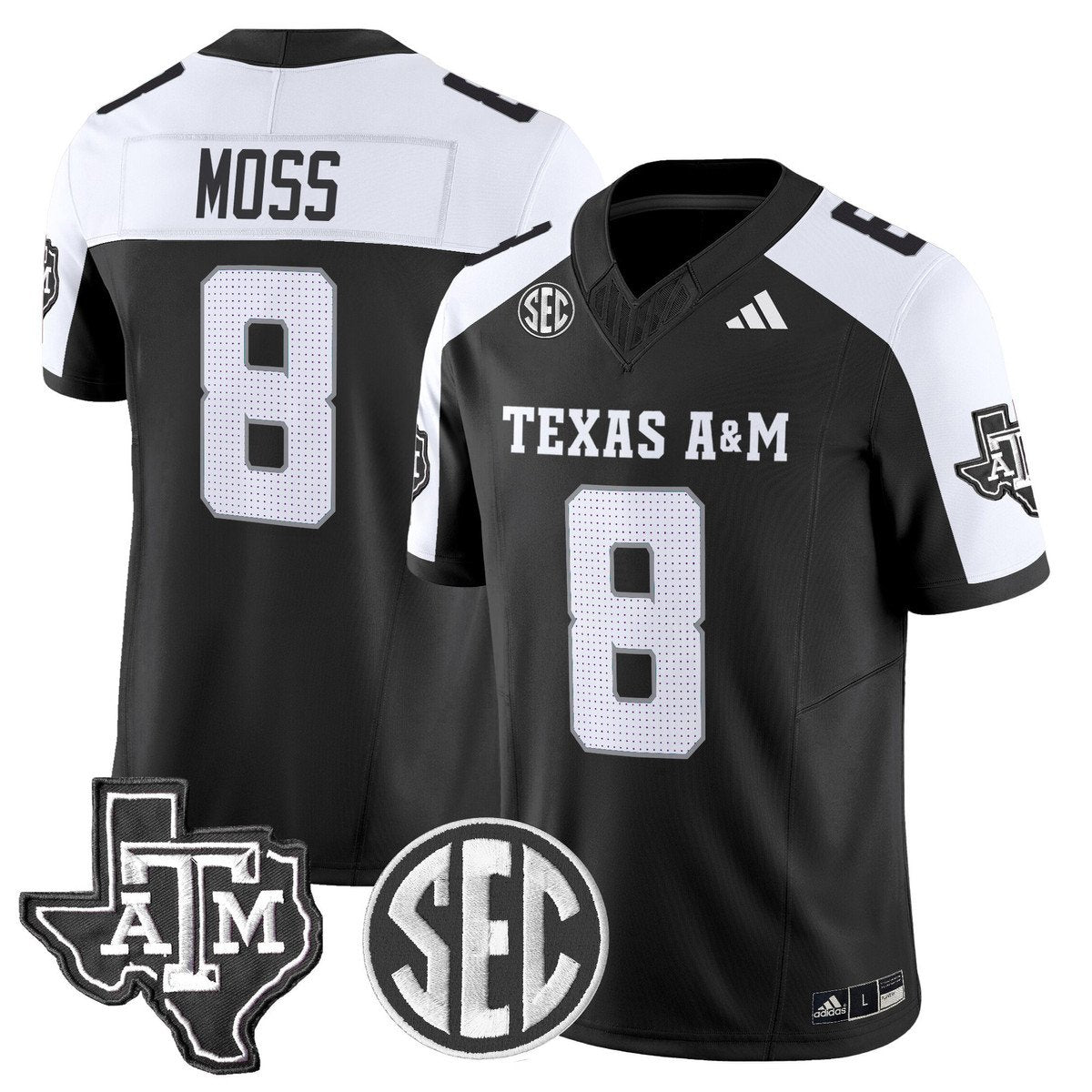 Texas A&M Aggies 2025 Vapor Limited Jersey - All Stitched