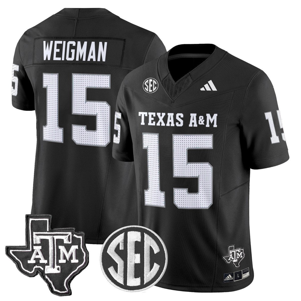 Texas A&M Aggies 2025 Vapor Limited Jersey - All Stitched