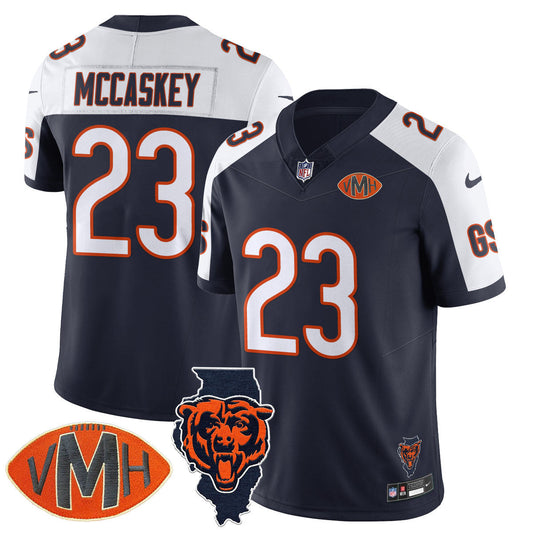 Men's Chicago Bears Honor Virginia Halas McCaskey Jersey - All Stitched