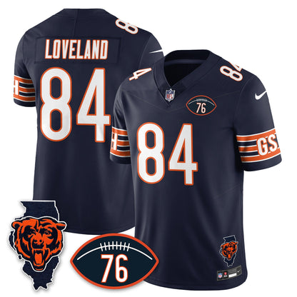 Men's Chicago Bears Honor Steve McMichael Jersey - All Stitched