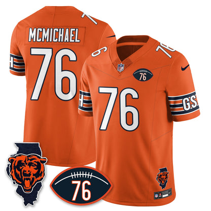 CHI Honor Steve McMichael Jersey - All Stitched