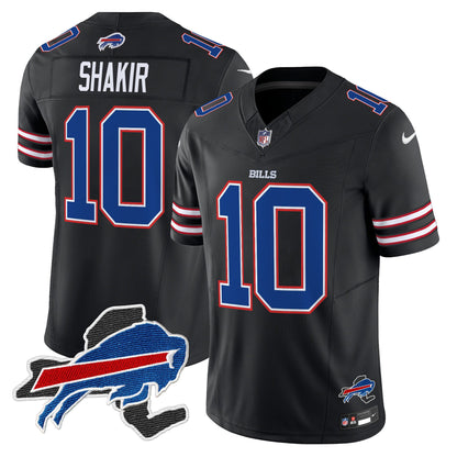 Men's Bills New York Patch Vapor Limited Jersey - All Stitched
