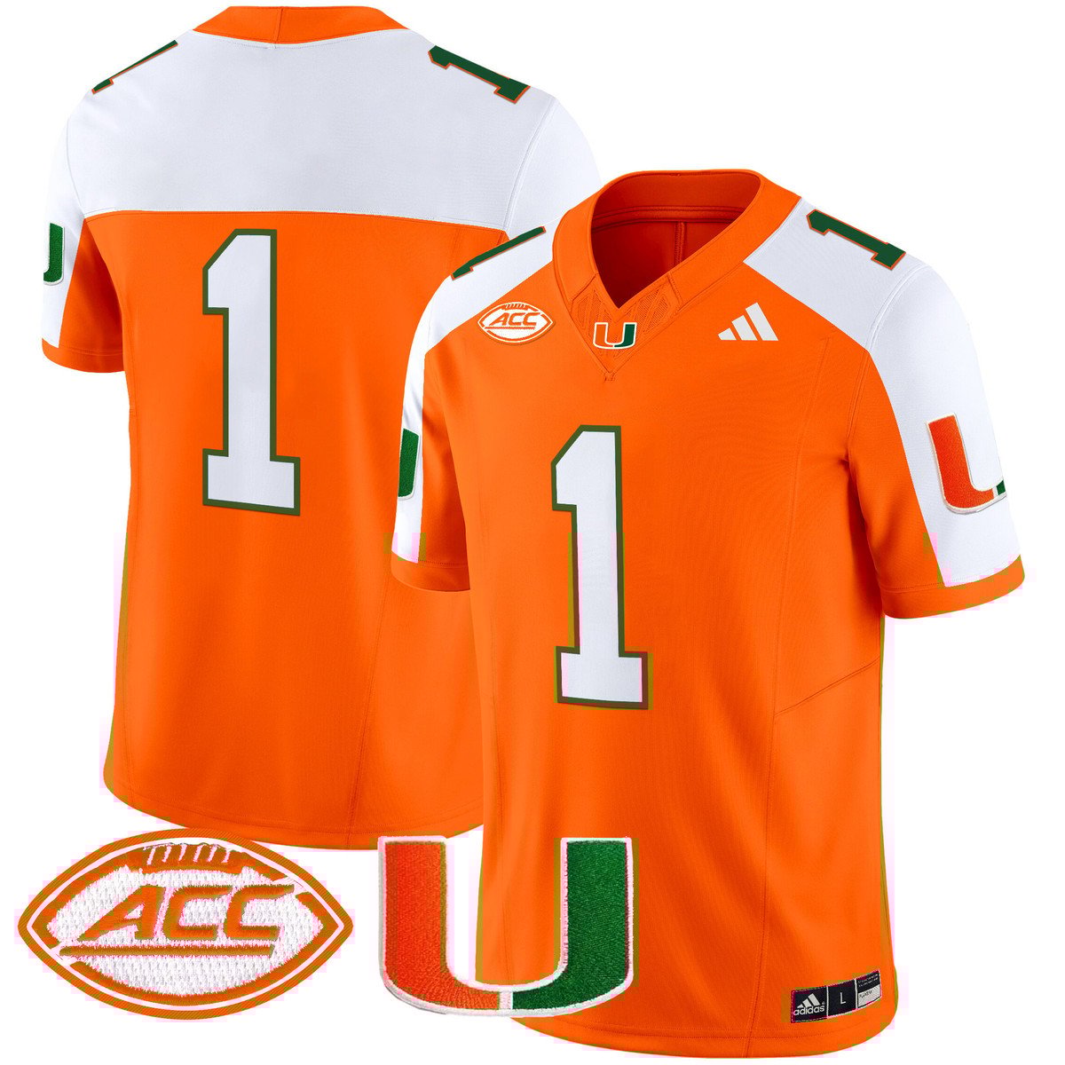 Miami Hurricanes 2025 Vapor Limited Jersey - All Stitched