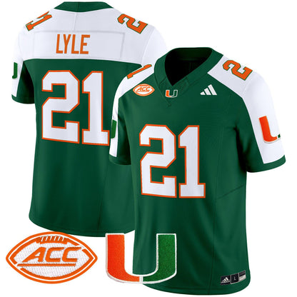 Miami Hurricanes 2025 Vapor Limited Jersey - All Stitched