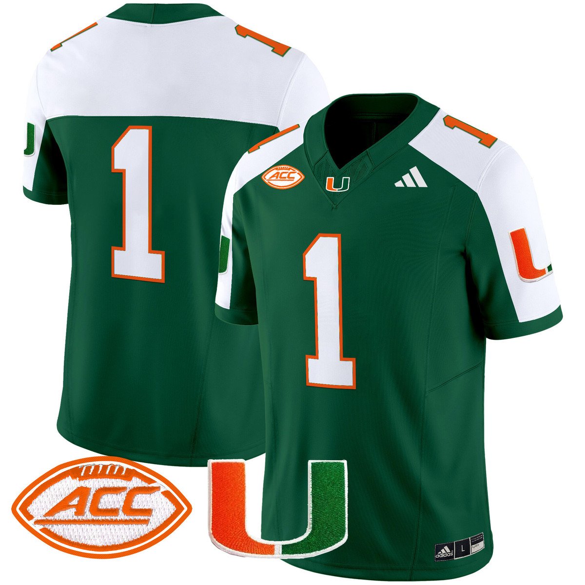 Miami Hurricanes 2025 Vapor Limited Jersey - All Stitched
