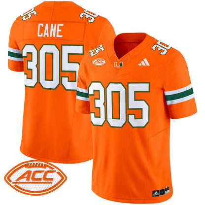 Miami Hurricanes 2025 Vapor Limited Jersey - All Stitched