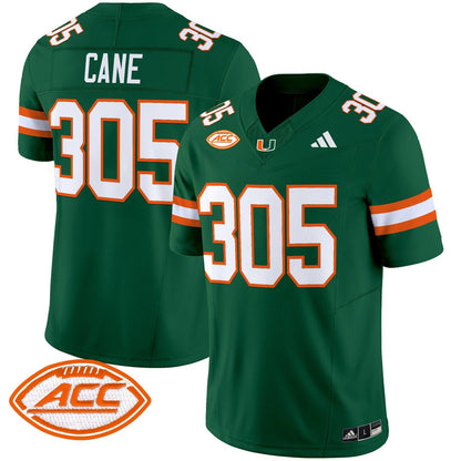 Miami Hurricanes 2025 Vapor Limited Jersey - All Stitched