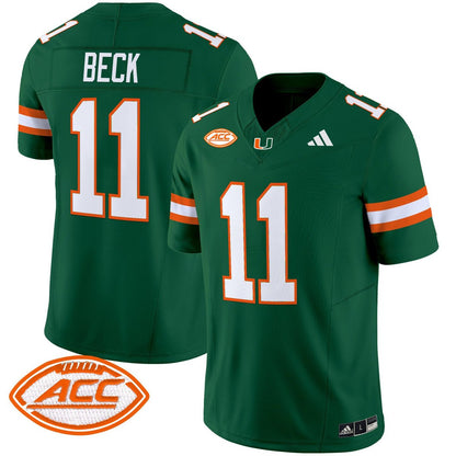 Miami Hurricanes 2025 Vapor Limited Jersey - All Stitched
