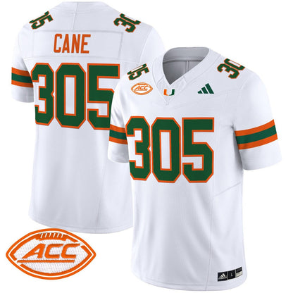 Miami Hurricanes 2025 Vapor Limited Jersey - All Stitched