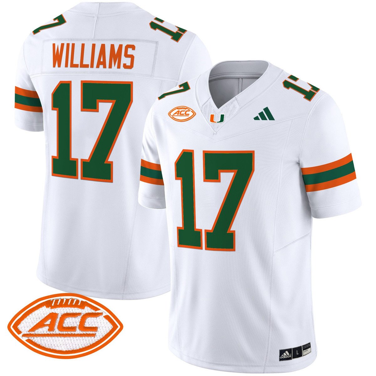 Miami Hurricanes 2025 Vapor Limited Jersey - All Stitched