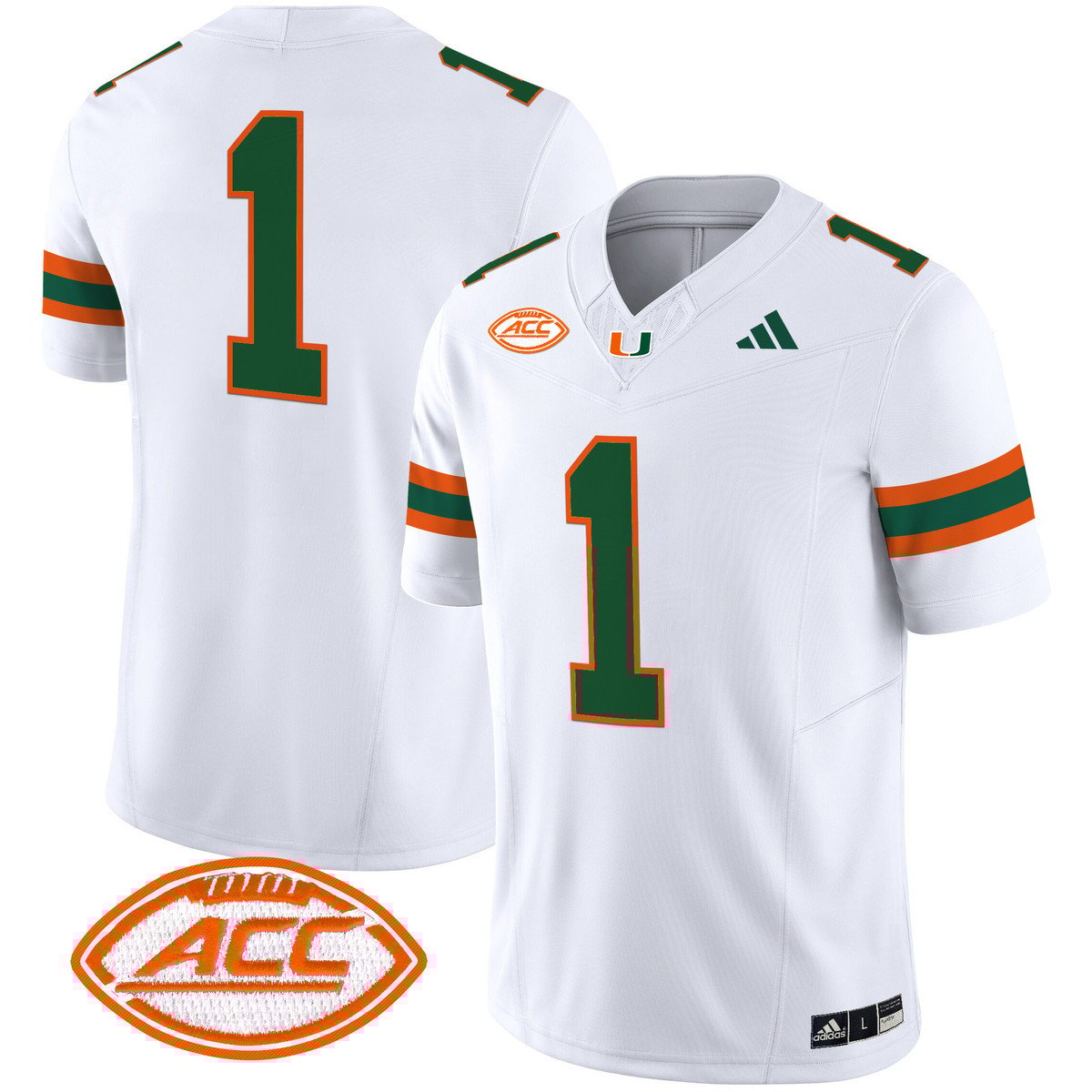 Miami Hurricanes 2025 Vapor Limited Jersey - All Stitched