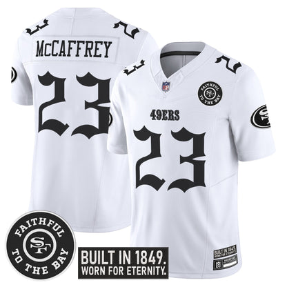 Men's San Francisco 49ers 'Fog City Gothic Edition' Vapor Limited Jersey - All Stitched