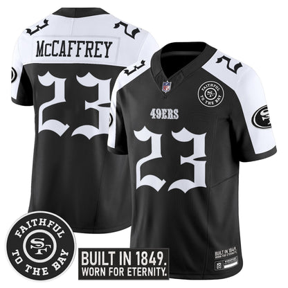 Men's San Francisco 49ers 'Fog City Gothic Edition' Vapor Limited Jersey - All Stitched