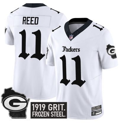 Men's Green Bay Packers 'Gothic Frozen Tundra Edition' Vapor Limited Jersey - All Stitched