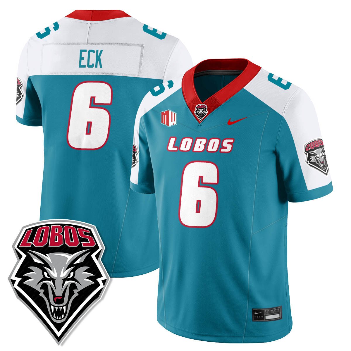 UNM Lobo Football 2025 Jersey - All Stitched