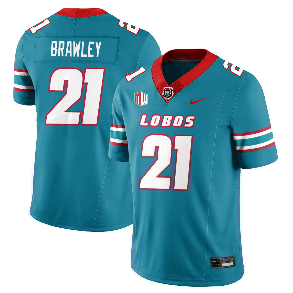 UNM Lobo Football 2025 Jersey - All Stitched