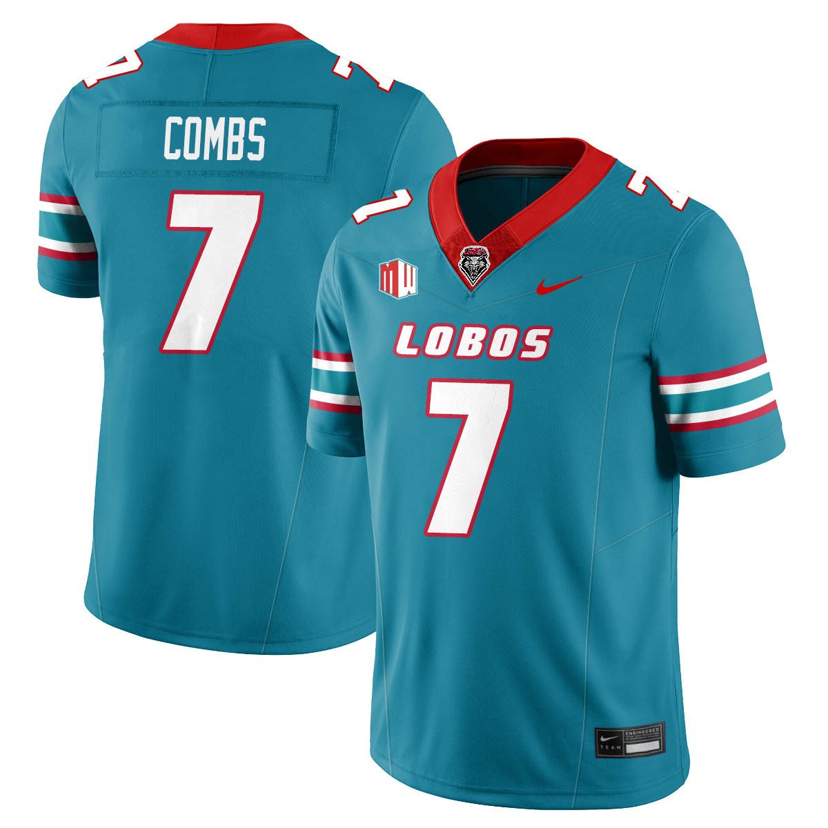 UNM Lobo Football 2025 Jersey - All Stitched